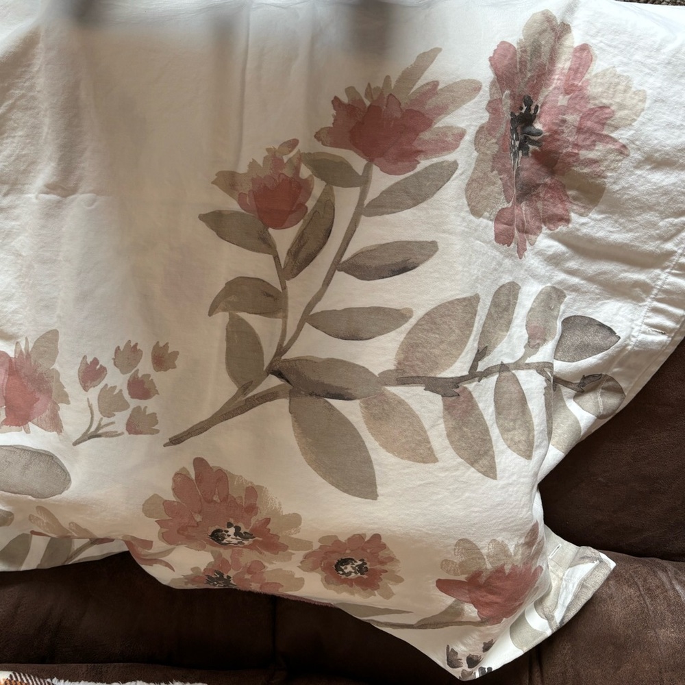 Threshold:Floral Print shower curtain